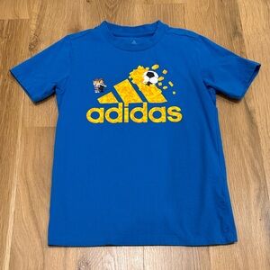 Adidas l Lego Kids Blue Soccer Graphic Tee